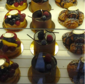 Pastry display